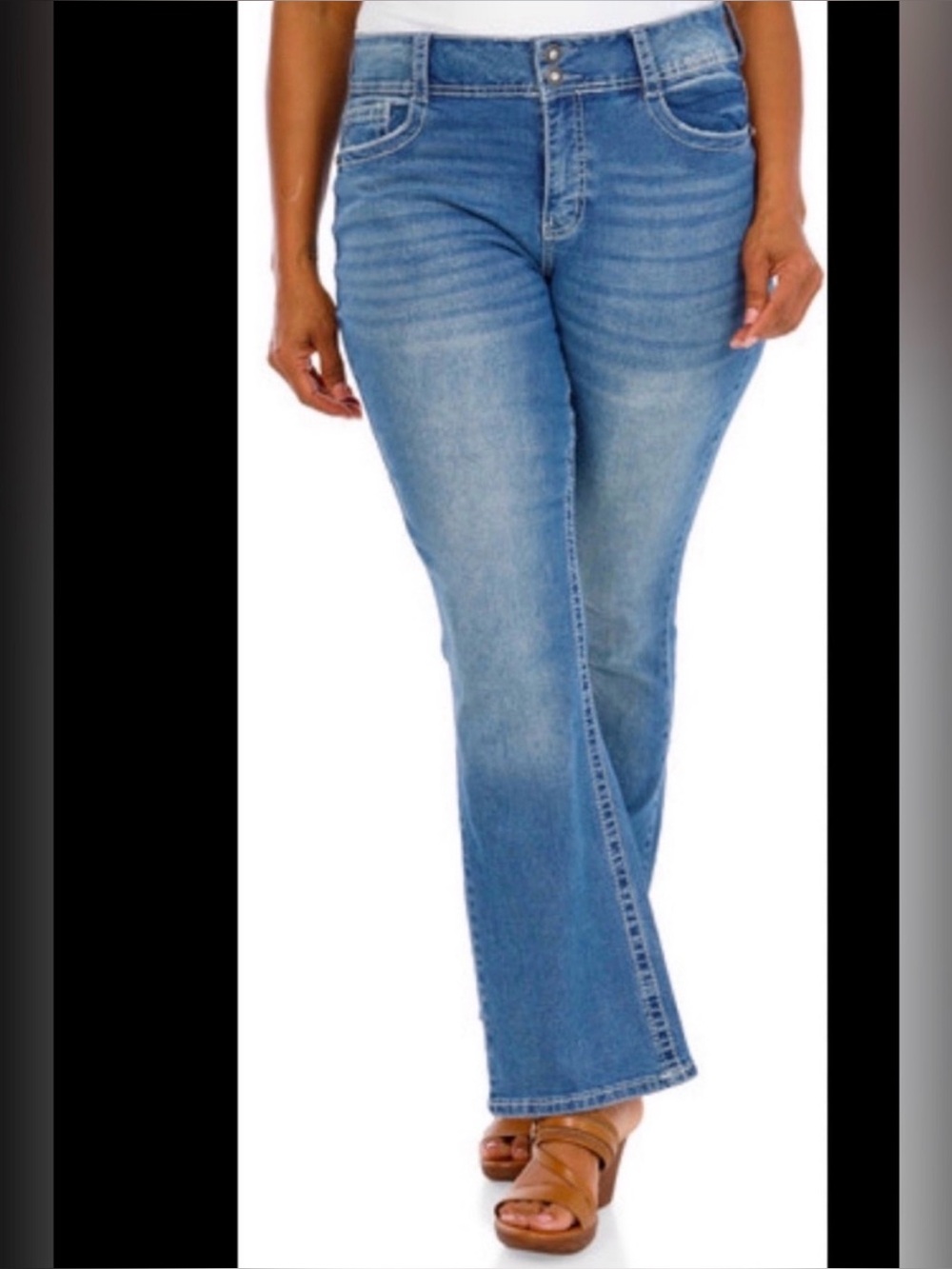 NWT 16W copper flash jeans cute star pocket 1223